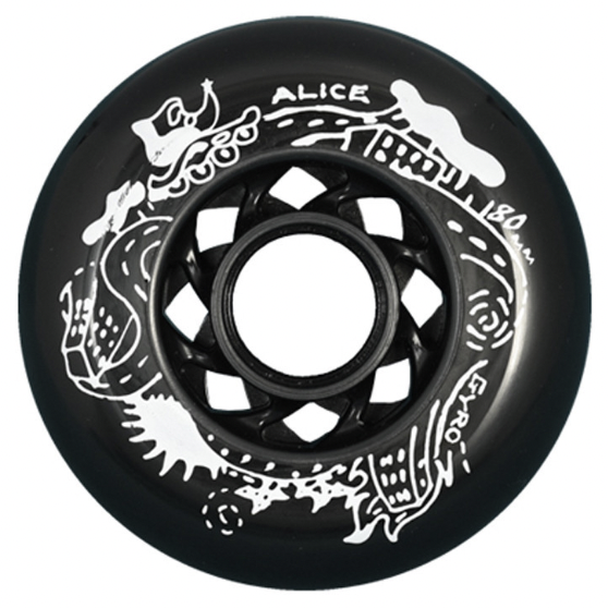Gyro roue alice wheel 84A inline skate black